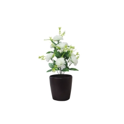 Artificial Flower Plant without Pot - 1.2 FT - Made of Plastic