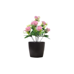 Artificial Flower Plant without Pot - 1.2 FT - Made of Plastic