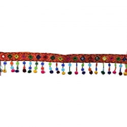 Decorative Toran - 3.25 FT - Made of Jute