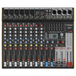 Studiomaster - AQUA 8 Mixer - 6 Mic/Line + 2 Stereo