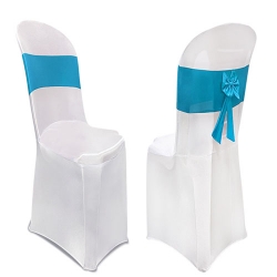 Chair Cover Without Handle - Made Of Bright Lycra Cloth