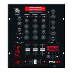 A Plus PMX-300 media -  3 Channel DJ Mixer