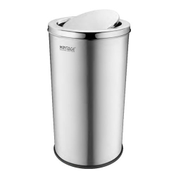 Mintage Swing Bin Dustbin (70 LTR) - Made of Stainless Steel