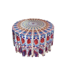 3D Round Table Cover - 4 FT X 4 FT Taiwan &  Brite Lycra