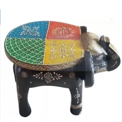 Elephant Stool - 7 Inch - Made of Wood