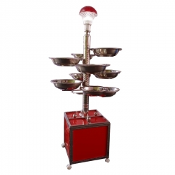 Fancy Salad Stand - 9 - Tier - Made of Stainless Steel