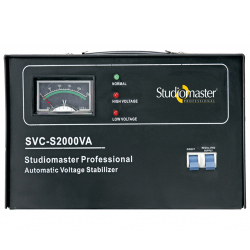 Studiomaster - SVC-2000 Stabilizer - 2 KVA - Servo Stabilizer - Power Supply Products