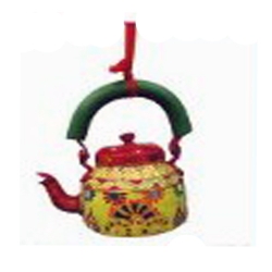 Hand Made Decorative Tea Kettle - 5 Inch - Made of Aluminium