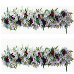 Artificial Flower Pannel - 4 FT - Made of Plastic