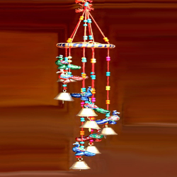 Rajasthani Bells Jhoomer - 24 Inch - Made of Plastic