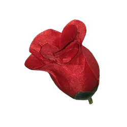 Artificial Rose Flower Kali - Made Of Plastic - Red Color