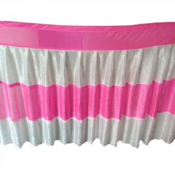 Table Frill - 10 FT- Made Of 24 Gauge Brite Lycra