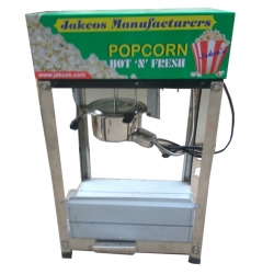 Popcorn Machine - 22 Inch - Made Of Stainless Steel