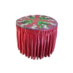 3D Round Table Cover - 4 FT X 4 FT Taiwan &  Brite Lycra