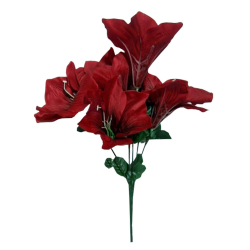 Artificial Flower Bunch - 13 Inch - Made of Plastic