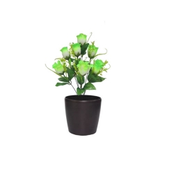 Artificial Flower Plant without Pot - 1.2 FT - Made of Plastic