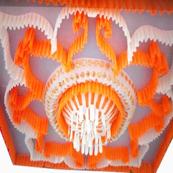 Designer Ceiling - 10 FT X 15 FT - Made Of 14 KG Taiwan & Brite Lycra Cloth