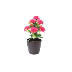 Artificial Flower Plant without Pot - 1.2 FT - Made of Plastic