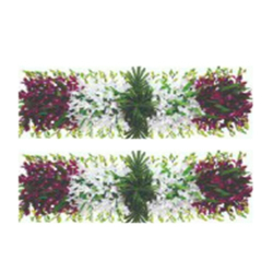 Artificial Flower Pannel - Made of Plastic