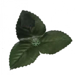 Artificial Rose Leaf - 3 in 1 Leaves - Made of Plastic (In Kg)