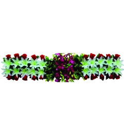 Artificial Flower Pannel - Made of Plastic