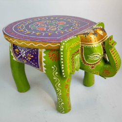 Elephant Stool - 7 Inch - Made Of Wooden