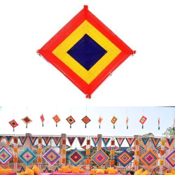 Kite Decoration - 30 Inch - Made of Woolen