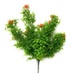 Green Leaf Bunch - 40 CM x 35 CM x 35 CM - Made of Plastic