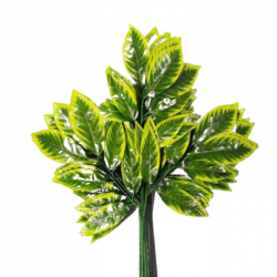 Artificial Hanging Leaf - 60 CM X 70 CM - Made of Plastic 1 Packet (12 Piece)