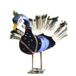 Electronics Peacock Statues - 9 FT  Made of Iron