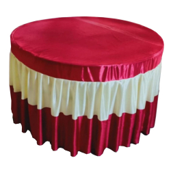 Round Table Cover - 4 FT X 4 FT - Made of Bright Lycra Cloth