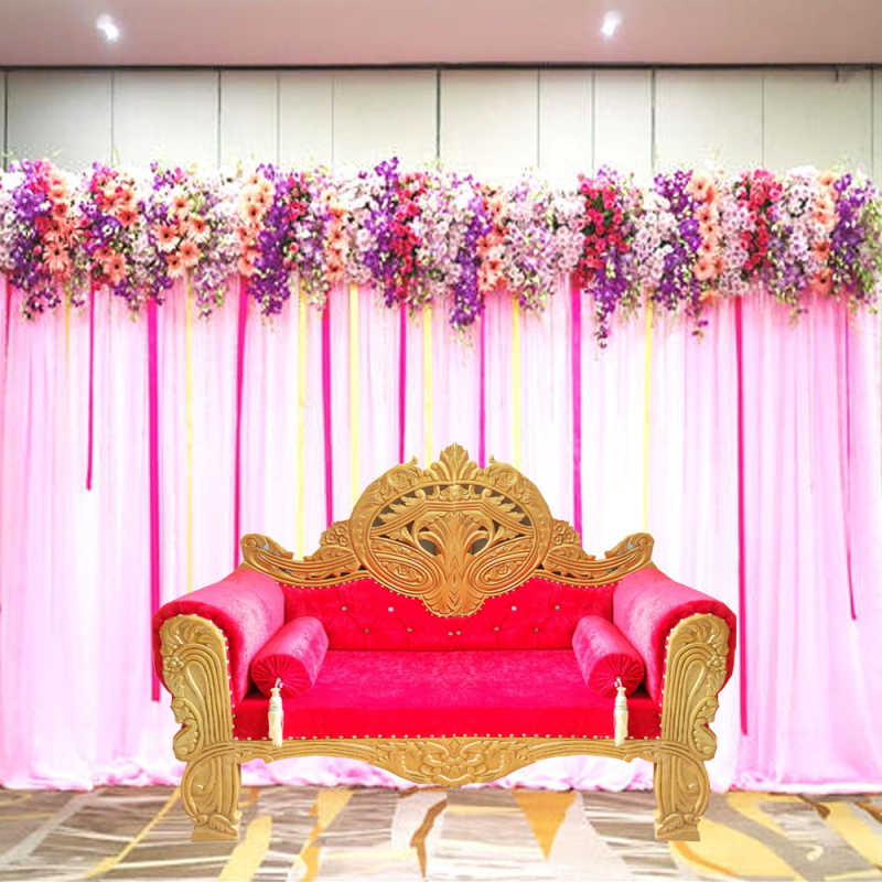 Buy This wedding Sofa and Couches is used for bride and groom sitting ...