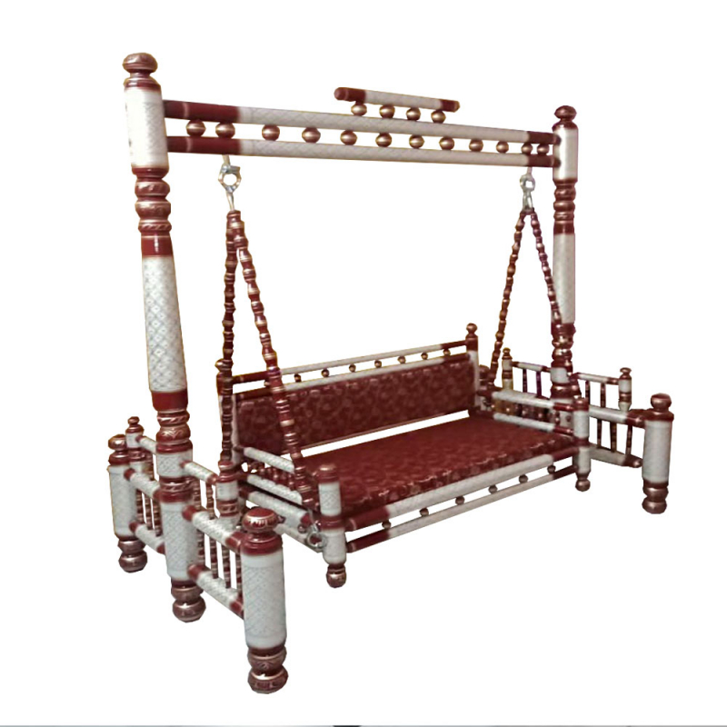 Buy Sankheda Jhula - Made Of Teak Wood - Decornt.com