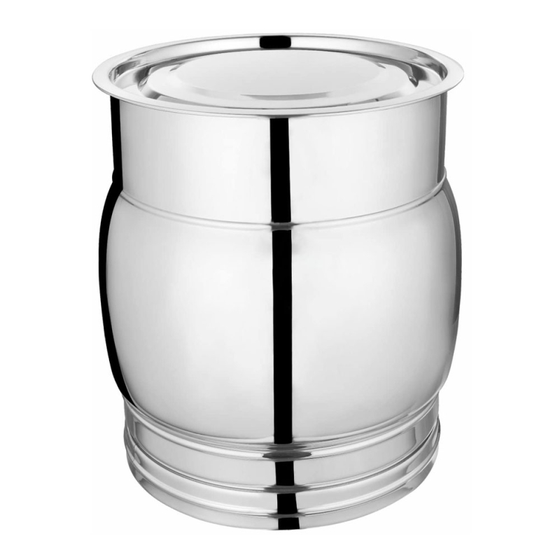 Coconut Stainless Steel Plain Milk Can/ Milk Barni /Milk Pot/Oil Can ( –  Coconut Store