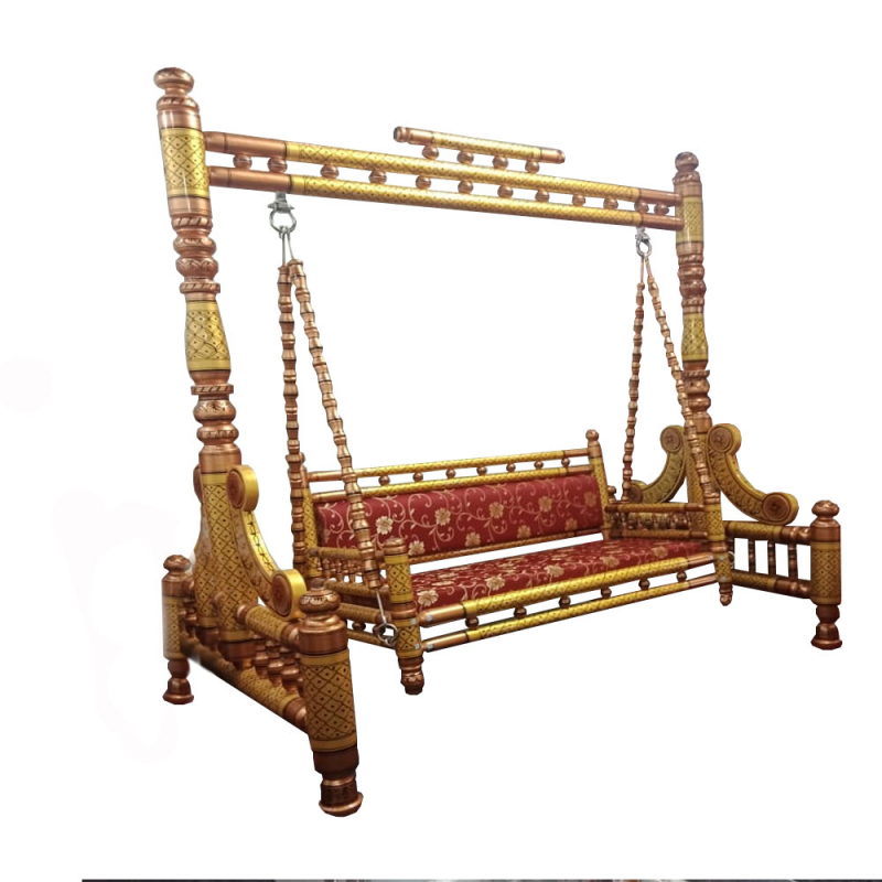 Buy Sankheda Jhula - Made Of Teak Wood - Decornt.com