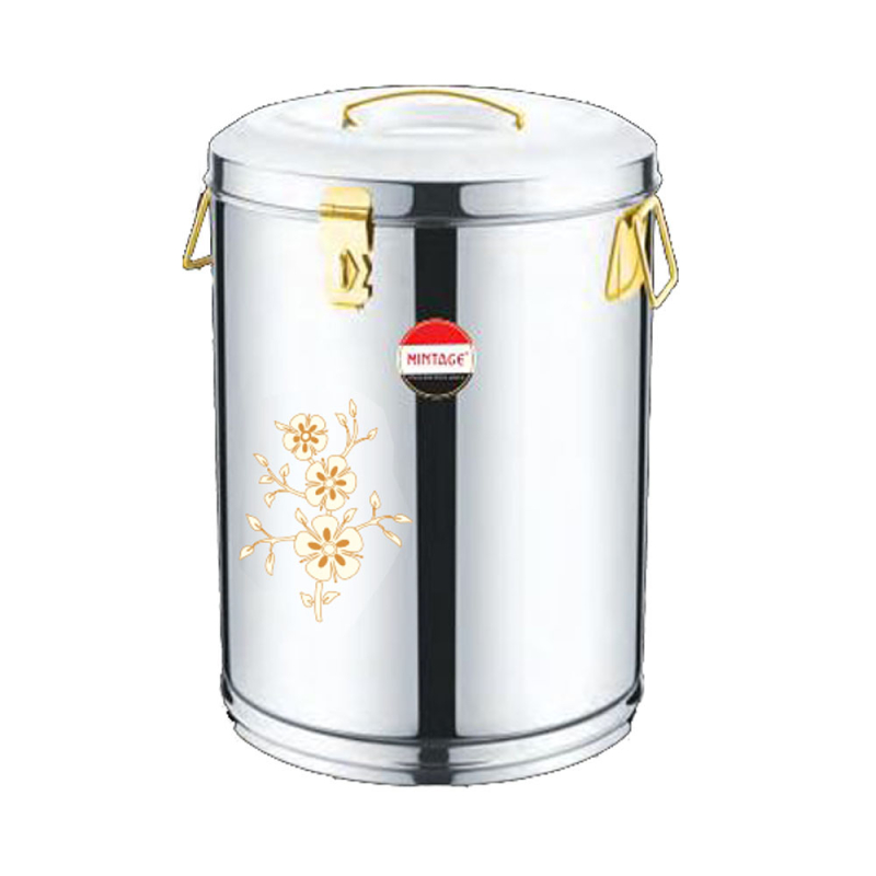 Stainless Steel Drum for Storing Water PAWALI 20 LITRE CAPACITY