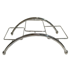 3 In 1 Bridge Salad Stand - 2 Feet - Made Of Stainless Steel