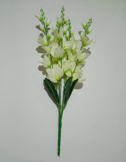 Artificial Gladiolus Flower Bunch - Made of Fabric