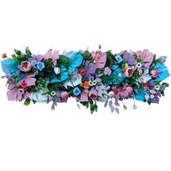 Artificial Flower Pannel - 4 FT - Made of Plastic