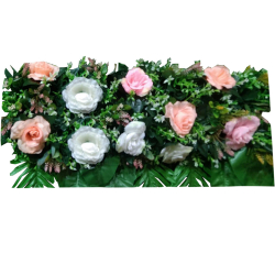 Artificial Flower Pannel - Made of Plastic