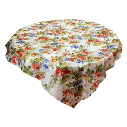 Designer Square Table Top - 5 FT X 5 FT - Made of Cotton