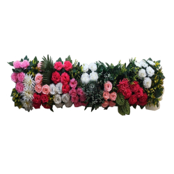 Artificial Flower Pannel - Made of Plastic