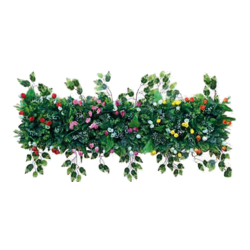 Artificial Flower Panel - 4 FT - Made of Plastic