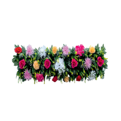 Artificial Flower Pannel - Made of Plastic