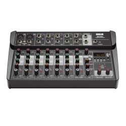 PA Audio Mixing Consoles - Stereo FMX-108DP With built-in MP3 Player & Digital Effects