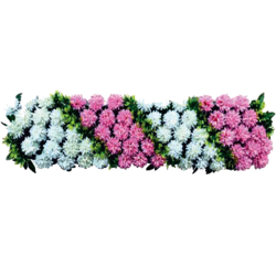 Artificial Flower Pannel - 4 FT - Made of Plastic