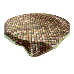 Designer Square Table Top - 5 FT X 5 FT - Made of Cotton