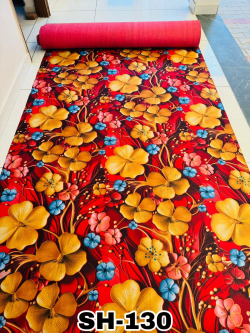 Paper Print  Premium Carpet - 5 FT X  150 FT (700 GSM )  - Made of Felt Material