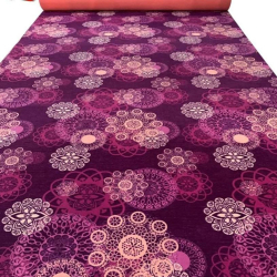 Rotary Print  Premium Carpet - 5 Ft X 145 Ft ( 700 GSM )  - Made of  Felt Carpet