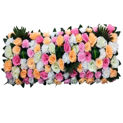 Artificial Flower Pannel - Made of Plastic